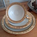 Mooi goud gedecoreed Petit Dejeuner Ontbijtset, Ophalen of Verzenden