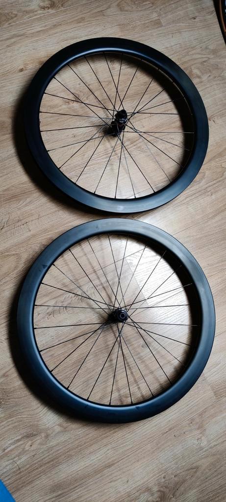 Carbon race disc wielset 50mm TLR DTswiss 240s, Fietsen en Brommers, Fietsonderdelen, Gebruikt, Racefiets, Wiel, Ophalen