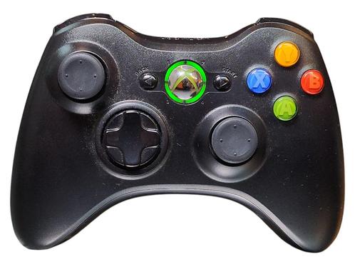 Xbox 360 Controller Zwart, Spelcomputers en Games, Spelcomputers | Xbox | Accessoires, Zo goed als nieuw, Xbox 360, Controller