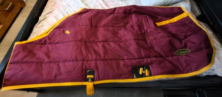 Cattleman's stal deken met hals, Dieren en Toebehoren, Paarden en Pony's | Dekens en Dekjes, Zo goed als nieuw, Ophalen of Verzenden