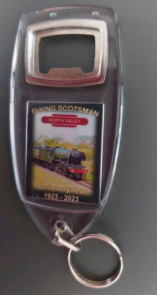 Flying Scotsman Centenary Year flesopener ( NIEUW), Verzamelen, Spoorwegen en Tramwegen, Nieuw, Trein, Overige typen, Ophalen of Verzenden