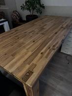 Mooie Eetkamertafel 190x90x78, Gebruikt, Eikenhout, Vijf personen of meer, 150 tot 200 cm