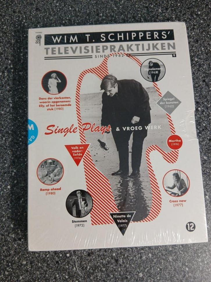 WIM T. SCHIPPERS TELEVISIEPRAKTIJKEN (3dvd nieuw in plastic), Cd's en Dvd's, Dvd's | Tv en Series, Nieuw in verpakking, Vanaf 12 jaar