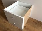 KALLAX Inzet met 2 lades, wit, 33x33 cm, Ophalen, Nieuw, Minder dan 150 cm, Minder dan 100 cm