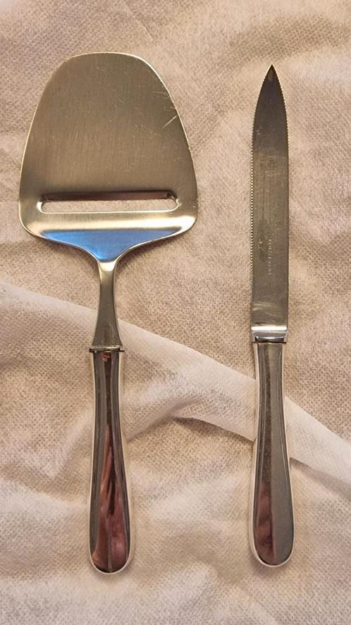 Zilver 2e gehalte Kaasschaaf en citrusmes. Kempen en Begeer., Antiek en Kunst, Antiek | Bestek, Ophalen of Verzenden