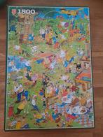 Jan van haasteren puzzel GOLF 1500 stukjes   no.  1736, Hobby en Vrije tijd, Ophalen of Verzenden, 500 t/m 1500 stukjes