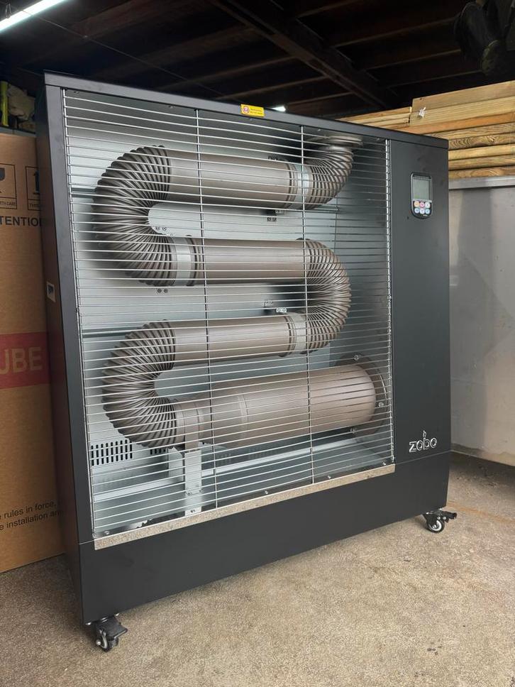 Infrarood Dieselkachel 13kW - Stille Verwarming Tot 140m², Doe-het-zelf en Verbouw, Verwarming en Radiatoren, Nieuw, Kachel, 800 watt of meer