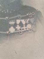 Antieke grote foto Nederlandse leger officier militair 1900, Ophalen of Verzenden, X, Foto of Poster, Nederland