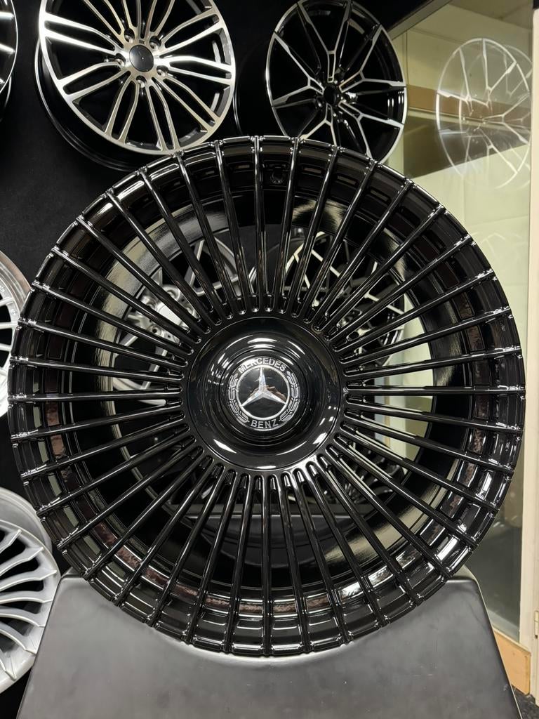 21 inch velgen voor Mercedes AMG look 5x112 S klasse W223 W2