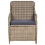 NIEUWE Luxe tuinstoelen polyrattan (4x showmodel), Ophalen, Nieuw, Nb, Nb