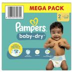 124 Pampers Baby-Dry luiers - Maat 2 - 124 luiers (4-8 KG), Verzenden, Nieuw, Overige typen, Overige merken