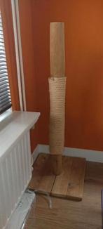 Zelfgemaakte krabpaal, 120 cm hoog, Ophalen, Gebruikt, Krabpaal