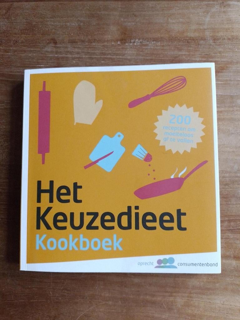 Het keuzedieet kookboek     Elisabeth Lange, Boeken, Dieet en Voeding, Elisabeth Lange, Ophalen of Verzenden, Zo goed als nieuw