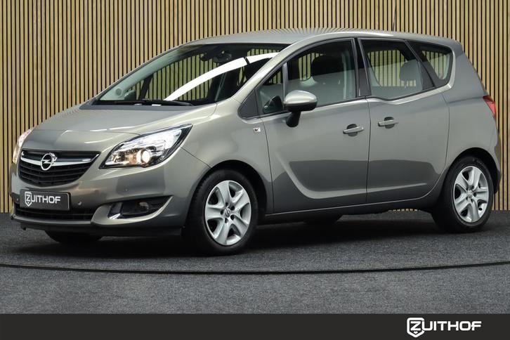 Opel Meriva 1.4 Turbo Automaat | Cruise-control | Afneembare, Auto's, Opel, Bedrijf, Te koop, Meriva, ABS, Airbags, Airconditioning