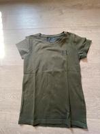 Retour shirt donker groen, maat 7/8, Ophalen of Verzenden, Zo goed als nieuw, Shirt of Longsleeve, Jongen