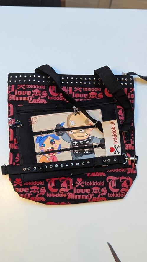New old stock Vintage Y2K Cyber Goth Tokidoki schoudertas, Sieraden, Tassen en Uiterlijk, Tassen | Schoudertassen, Nieuw, Overige merken