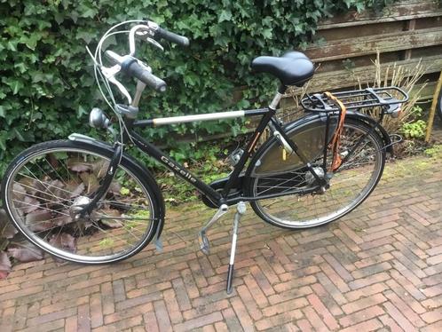 herenfiets, Fietsen en Brommers, Fietsen | Heren | Herenfietsen, Gebruikt, Gazelle, 53 tot 57 cm, Versnellingen, Ophalen