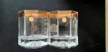 Versace whiskey glazen beschikbaar voor biedingen