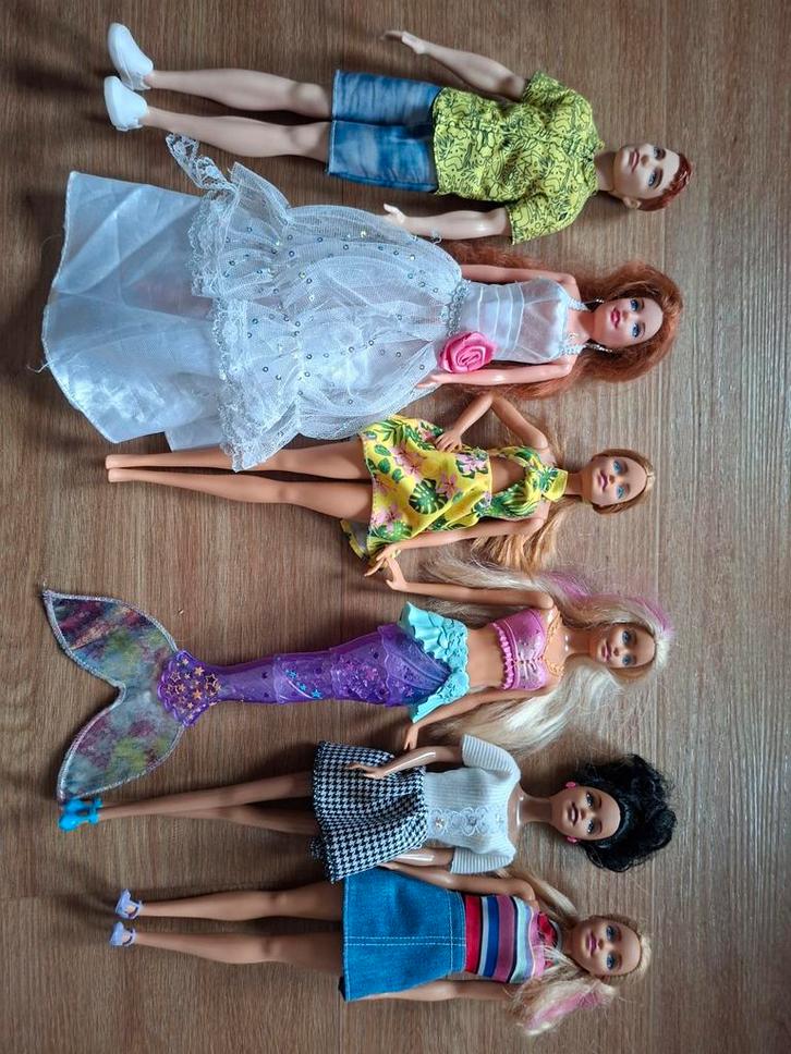 Barbie poppen collectie, Kinderen en Baby's, Speelgoed | Poppen, Gebruikt, Barbie, Ophalen