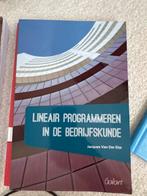 Lineair Programmeren - Jacques Van Der Elst, Ophalen of Verzenden, Beta, Gelezen, HBO