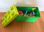 LEGO DUPLO Opbergdoos + Duplo Plaat, Ophalen of Verzenden, Gebruikt, Losse stenen, Duplo