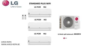 LG TRIO-SPLIT MULTI   INVERTER WARMTEPOMP   beschikbaar voor biedingen