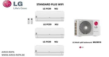 LG TRIO-SPLIT MULTI   INVERTER WARMTEPOMP  