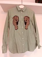 Toffe blouse met panters - Zoe Karssen - S, Kleding | Dames, Zoe Karssen, Ophalen of Verzenden, Zo goed als nieuw, Maat 36 (S)