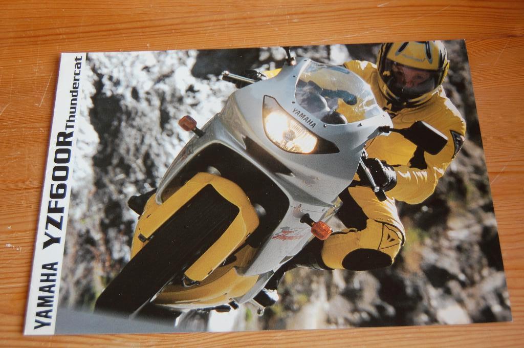 Yamaha YZF600R Thundercat uitgave 1997, Motoren, Handleidingen en Instructieboekjes, Yamaha, Ophalen of Verzenden