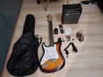 Elektrische linkshandige Gitaar met Versterker en, Overige merken, Met versterker, Ophalen of Verzenden, Zo goed als nieuw