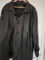 Mooie  korte leren heren jas maat 52, 54, Ophalen of Verzenden, Zo goed als nieuw, Maat 56/58 (XL), Zwart