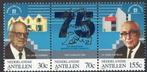 Nederlandse antillen nvph nrs. 993/995 Madurobank 1991, Postzegels en Munten, Postzegels | Nederlandse Antillen en Aruba, Ophalen of Verzenden