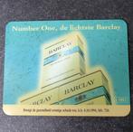 Barclay Number One vintage reclame muismat 1995, Ophalen of Verzenden, Gebruikt, Gebruiksvoorwerp