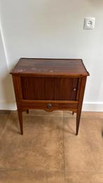 Mahonie kastje met roldeurtje, Antiek en Kunst, Ophalen