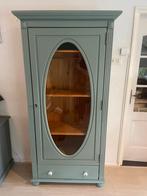 Statige vitrinekast Urban Green, Huis en Inrichting, Kasten | Vitrinekasten, Ophalen, 25 tot 50 cm, 50 tot 100 cm, 150 tot 200 cm