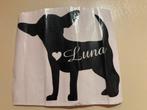 Chihuahua sticker met de naam Luna, Ophalen, Zo goed als nieuw