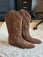 Laarzen Cowboy - Massimo Dutti, Hoge laarzen, Bruin, Ophalen of Verzenden, Zo goed als nieuw