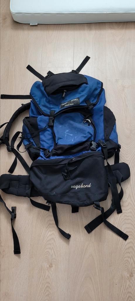 Backpack/ trekkersrugzak Perry sport, Sieraden, Tassen en Uiterlijk, Tassen | Rugtassen, Gebruikt, Overige merken, 40 cm of meer