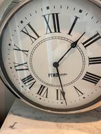 Zilveren PTMD Wandklok, Huis en Inrichting, Woonaccessoires | Klokken, Ophalen of Verzenden, Zo goed als nieuw, Analoog, Wandklok