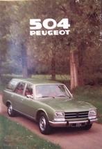 Peugeot 504 Break/Familiale brochure 1979, Verzenden, Zo goed als nieuw, Peugeot
