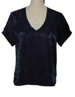 Silver Creek satijnen top, Silv Parker, Mt. 38 / M, Kleding | Dames, Tops, Maat 38/40 (M), Silver Creek, Zo goed als nieuw, Korte mouw