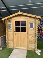 Showmodel Tuinhuis Fonteyn | Amina - OP = OP, Tuin en Terras, Tuinhuizen, Blokhut, Zonder ramen, Hout, Ophalen