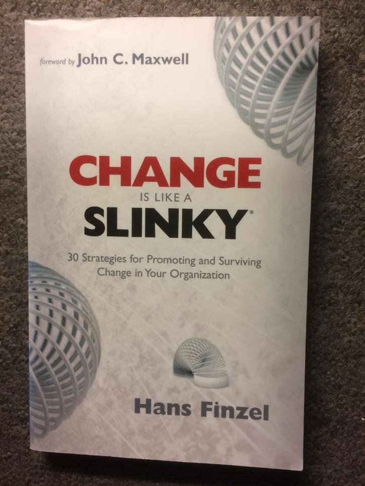 Change is like a slinky; door Hans Finzel #Management, Boeken, Economie, Management en Marketing, Gelezen, Management, Ophalen of Verzenden