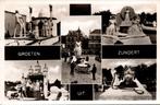 Groeten uit Zundert - 2 ansichtkaarten (1951), Verzamelen, Ansichtkaarten | Nederland, Verzenden, 1940 tot 1960, Gelopen, Noord-Brabant