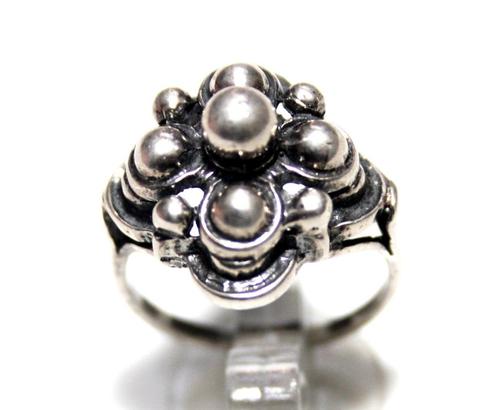 Schitterende Sterling Zilveren Neo Byzantijnse Ring, Sieraden, Tassen en Uiterlijk, Antieke sieraden, Ring, Zilver, Verzenden