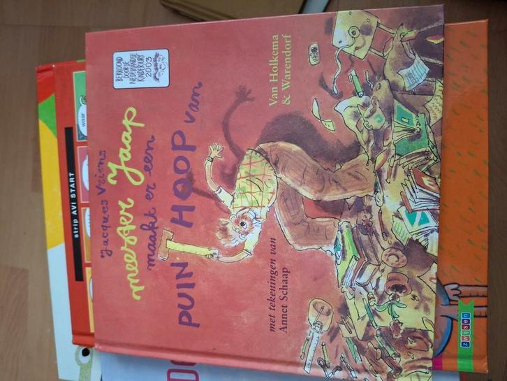 Jacques Vriens - Meester Jaap maakt er een puinhoop van, Boeken, Kinderboeken | Jeugd | onder 10 jaar, Zo goed als nieuw, Ophalen of Verzenden
