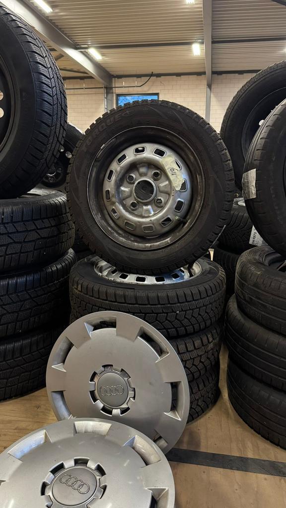 Chevrolet Matiz Winterbanden met velgenset + extra, Auto-onderdelen, Banden en Velgen, Banden en Velgen, Winterbanden, 17 inch