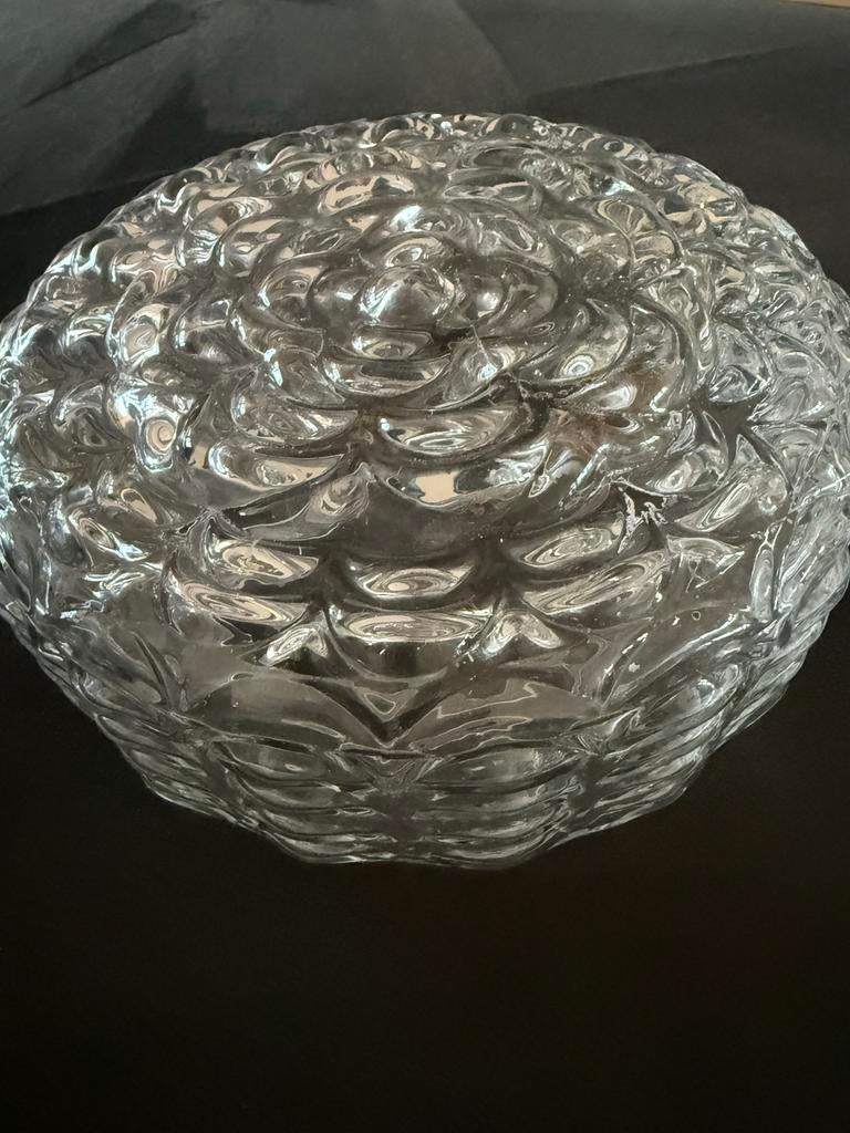 Glazen lampen zonder plafondplaten - Gratis af te halen, Ophalen, Gebruikt, Wit, Rond