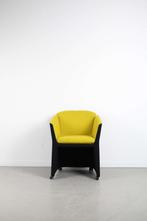 1x Montis Lotus Fauteuil Geel/Zwart Stof, Huis en Inrichting, Fauteuils, Niet ingevuld, Minder dan 75 cm, Niet ingevuld, Ophalen of Verzenden