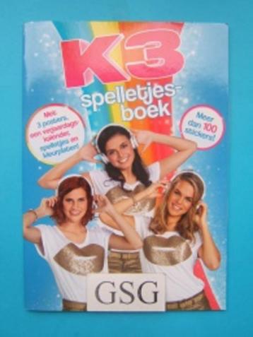 K3 spelletjesboek nr. 0110-01 (Nieuw)  beschikbaar voor biedingen